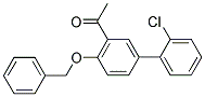 1-[4-(BENZYLOXY)-2'-CHLORO[1,1'-BIPHENYL]-3-YL]ETHANONE Struktur