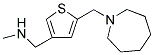 [5-(1-AZEPANYLMETHYL)-3-THIENYL]-N-METHYLMETHANAMINE Struktur