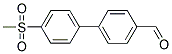 4'-(METHYLSULFONYL)[1,1'-BIPHENYL]-4-CARBALDEHYDE Struktur