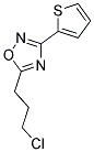 5-(3-CHLOROPROPYL)-3-THIEN-2-YL-1,2,4-OXADIAZOLE Struktur