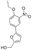 [5-(4-ETHOXY-3-NITROPHENYL)-2-FURYL]METHANOL Struktur