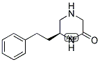 (S)-6-PHENETHYL-PIPERAZIN-2-ONE Struktur