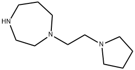 1-(2-PYRROLIDIN-1-YL-ETHYL)-[1,4]DIAZEPANE Struktur