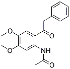 N-(4,5-DIMETHOXY-2-PHENYLACETYL-PHENYL)-ACETAMIDE Struktur