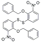 BIS(2-BENZYLOXY-3-NITROPHENYL)DISULFIDE Struktur