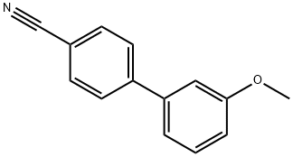 3'-METHOXY[1,1'-BIPHENYL]-4-CARBONITRILE Struktur