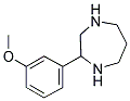 2-(3-METHOXY-PHENYL)-[1,4]DIAZEPANE Struktur