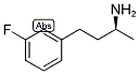(S)-2-AMINO-4-(3-FLUOROPHENYL)BUTANE Struktur