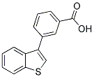 3-(1-BENZOTHIEN-3-YL)BENZOIC ACID Struktur