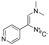 2-ISOCYANO-N,N-DIMETHYL-2-PYRIDIN-4-YLETHYLENAMINE Struktur