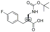 (S)-2-(TERT-BUTOXYCARBONYLAMINO-METHYL)-3-(4-FLUORO-PHENYL)-PROPIONIC ACID Struktur