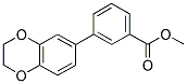 METHYL 3-(2,3-DIHYDRO-1,4-BENZODIOXIN-6-YL)BENZOATE Struktur