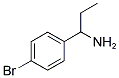 1-(4-BROMOPHENYL)PROPAN-1-AMINE Struktur