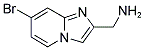 C-(7-BROMO-IMIDAZO[1,2-A]PYRIDIN-2-YL)-METHYLAMINE Struktur