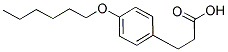 3-(4-HEXYLOXY-PHENYL)-PROPIONIC ACID Struktur