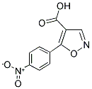 5-(4-NITRO-PHENYL)-ISOXAZOLE-4-CARBOXYLIC ACID Struktur