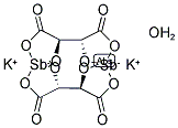 ANTIMONY POTASSIUM TARTRATE HYDRATE Struktur