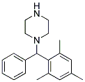 1-[MESITYL(PHENYL)METHYL]PIPERAZINE Struktur