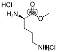 D-ORNITHINE METHYL ESTER DIHYDROCHLORIDE Struktur