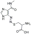 2-AMINO-3-[((E)-{4-[(METHYLAMINO)CARBONYL]-1H-IMIDAZOL-5-YL}DIAZENYL)THIO]PROPANOIC ACID