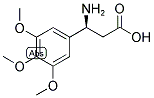 (S)-3-AMINO-3-(3,4,5-TRIMETHOXY-PHENYL)-PROPIONIC ACID Struktur