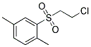 2-[(2-CHLOROETHYL)SULFONYL]-1,4-DIMETHYLBENZENE Struktur