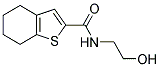 4,5,6,7-TETRAHYDRO-BENZO[B]THIOPHENE-2-CARBOXYLIC ACID (2-HYDROXY-ETHYL)-AMIDE Struktur