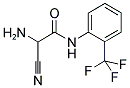 2-AMINO-2-CYANO-N-(2-TRIFLUOROMETHYL-PHENYL)-ACETAMIDE Struktur