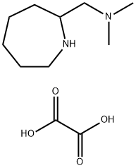 2-AZEPANYL-N,N-DIMETHYLMETHANAMINE OXALATE Struktur