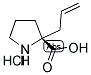 (R)-ALPHA-ALLYL-PROLINE-HCL Struktur