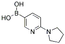 2-PYRROLIDINE-5-PYRIDINYLBORONIC ACID Struktur