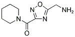 ([3-(PIPERIDIN-1-YLCARBONYL)-1,2,4-OXADIAZOL-5-YL]METHYL)AMINE Struktur