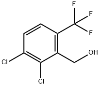 2,3-DICHLORO-6-(TRIFLUOROMETHYL)BENZYL ALCOHOL Struktur