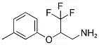 3,3,3-TRIFLUORO-2-M-TOLYLOXY-PROPYLAMINE Struktur