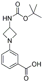 3-(3-TERT-BUTOXYCARBONYLAMINO-AZETIDIN-1-YL)-BENZOIC ACID Struktur