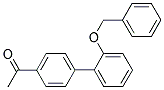 1-[2'-(BENZYLOXY)[1,1'-BIPHENYL]-4-YL]ETHANONE Struktur