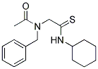 N-BENZYL-N-[2-(CYCLOHEXYLAMINO)-2-THIOXOETHYL]ACETAMIDE Struktur