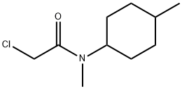 2-CHLORO-N-METHYL-N-(4-METHYLCYCLOHEXYL)ACETAMIDE Struktur