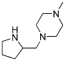 1-METHYL-4-(2-PYRROLIDINYLMETHYL)PIPERAZINE Struktur