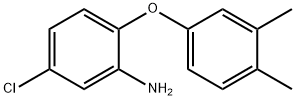 5-CHLORO-2-(3,4-DIMETHYLPHENOXY)ANILINE Struktur