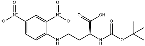 BOC-DAB(DNP)-OH Struktur