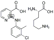 CLONIXIN LYSINATE Struktur