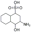 3-AMINO-4-HYDROXYDECAHYDRONAPHTHALENE-1-SULFONIC ACID Struktur