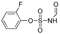 2-FLUOROPHENYL FORMYLSULFAMATE Struktur