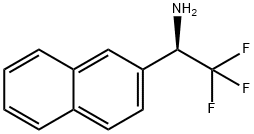 (1R)-2,2,2-TRIFLUORO-1-(2-NAPHTHYL)ETHYLAMINE Struktur