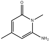 6-AMINO-1,4-DIMETHYLPYRIDIN-2(1H)-ONE Struktur