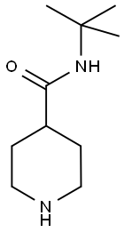 PIPERIDINE-4-CARBOXYLIC ACID TERT-BUTYLAMIDE Struktur