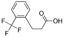 3-[2-(TRIFLUOROMETHYL)PHENYL]PROPANOIC ACID Struktur