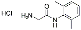 2-AMINO-N-(2,6-DIMETHYLPHENYL)ACETAMIDE HYDROCHLORIDE Struktur