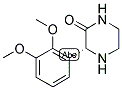 (R)-3-(2,3-DIMETHOXY-PHENYL)-PIPERAZIN-2-ONE Struktur